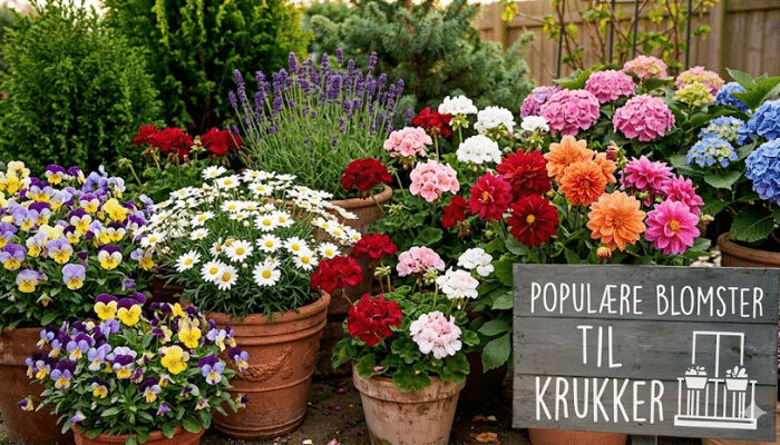 Populære blomster til krukker (2)