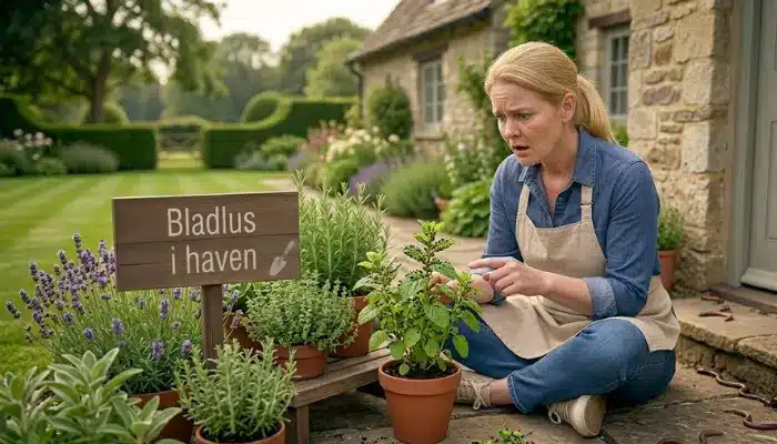 Bladlus i haven