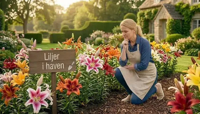 Liljer i haven