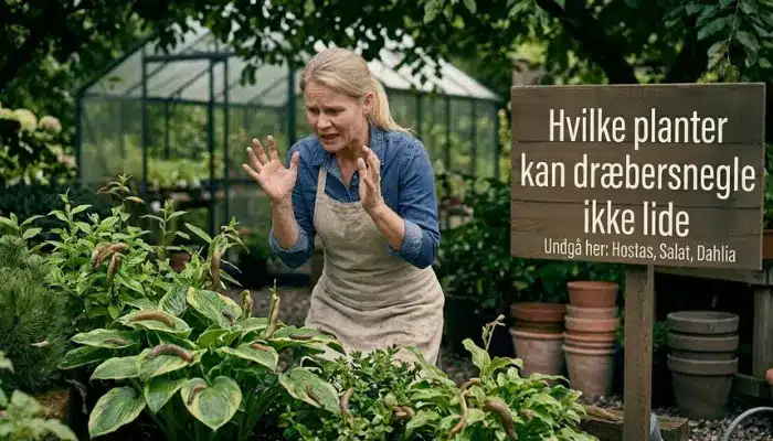 hvilke planter kan dræbersnegle ikke lide