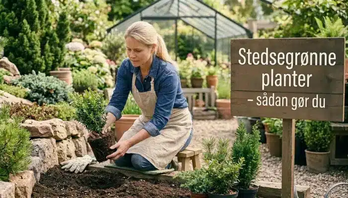 stedsegrønne planter