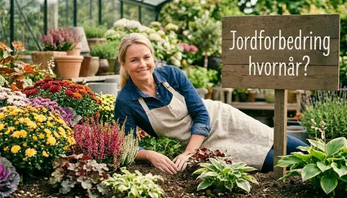 Jordforbedring hvornår